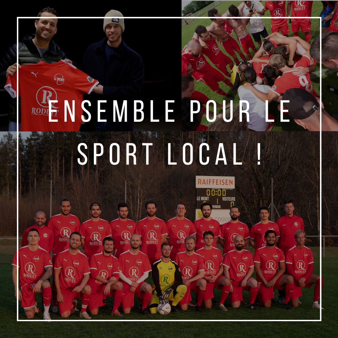⚽ JHD & Roduit : Un duo gagnant pour le FC Le Mont !